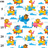 Children's Fabric Flying Animals in Aeroplane 80% Polyester 20% Cotton (TC0054)